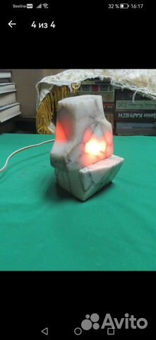 Ночник из мрамора СССР