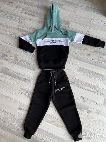 Костюм для мальчика с начесом 134 140