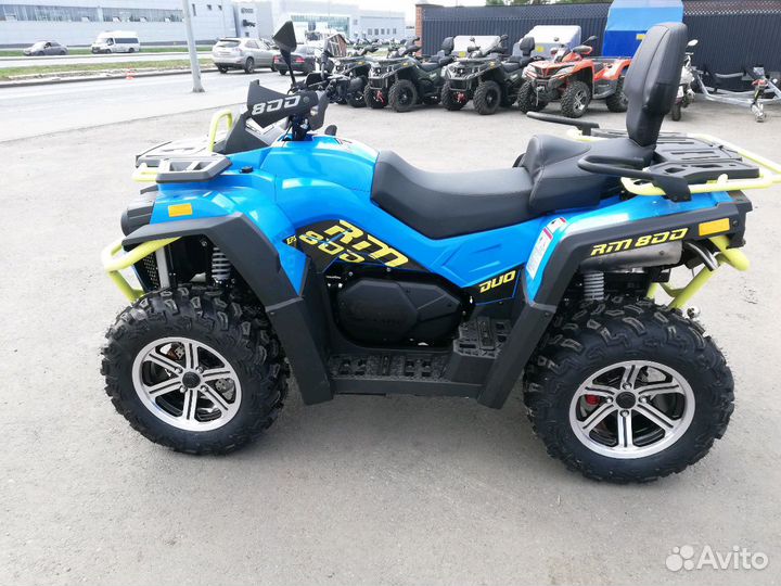 Квадроцикл RM 800 DUO синий