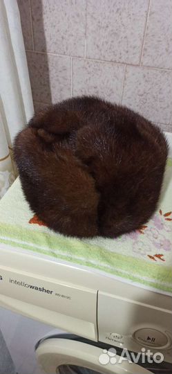 Норковая шапка мужская 58 размер