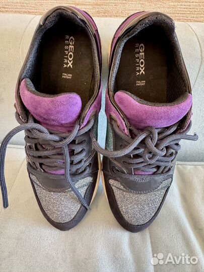 Кроссовки женские Geox, б/у, 39 размер