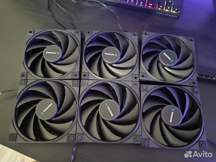 Корпусные вентиляторы deepcool FK120