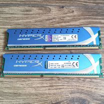 Оперативная память hyperx Genesis 4gb+4gb 1600mhz