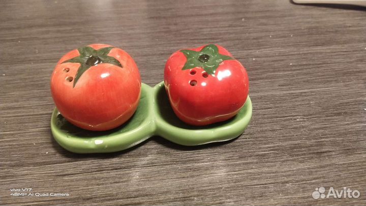 Солонка и перечница винтаж СССР цена за всё вместе