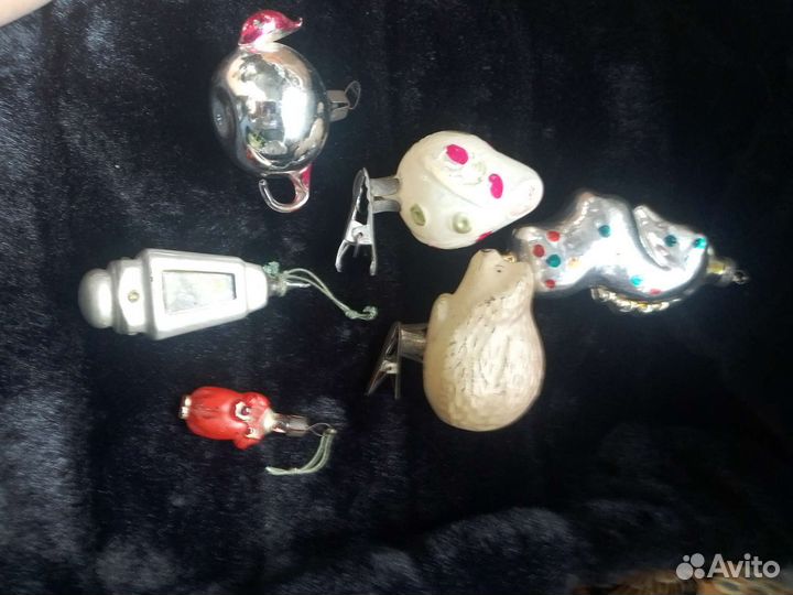 Елочные игрушки СССР