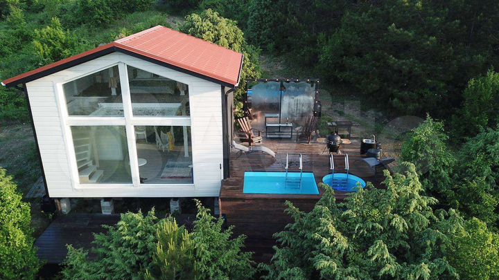 Дом 40 м² на участке 1 сот.