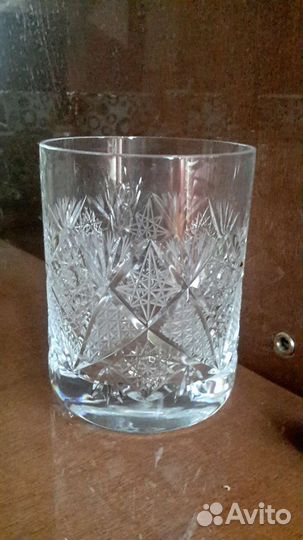 Богемия.Хрусталь.Чехия.Стаканы.6штук