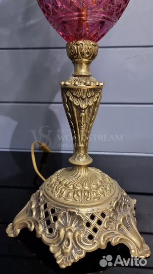 Лампа настольная. Светильник. Антиквариат