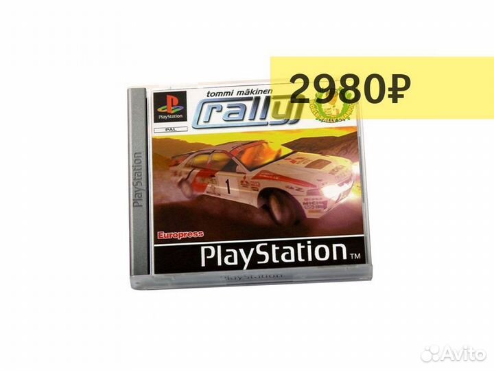 Tommi Makinen Rally, б/у, английский (PS One)