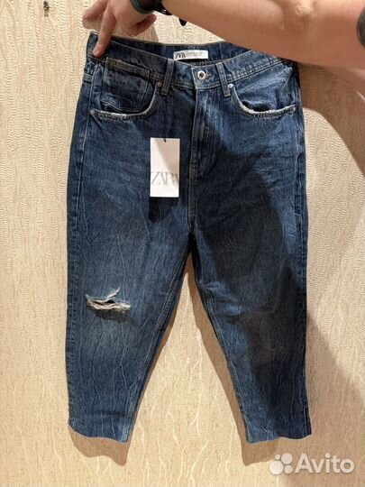 Джинсы zara 38