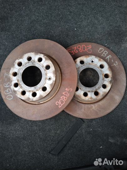 Тормозные диски skoda octavia A7