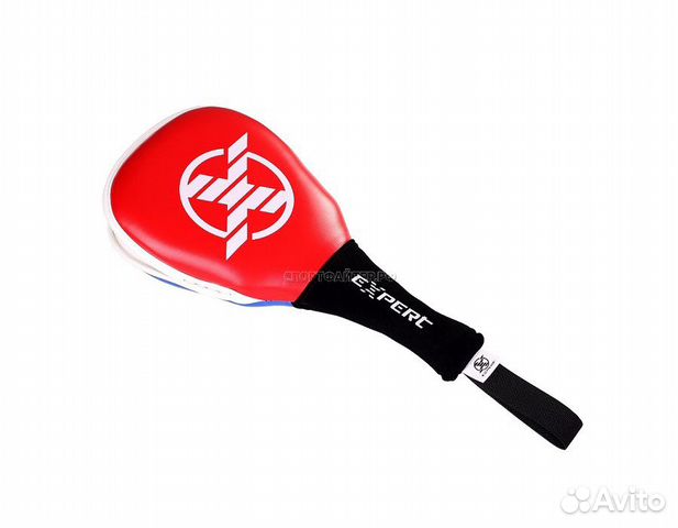 Тренировочная лапа-ракетка (двойная) Fight Expert