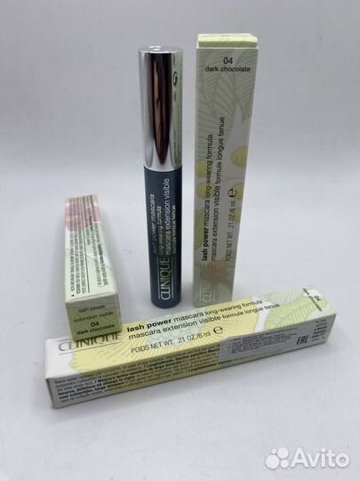 Clinique влагостойкая тушь 04 Dark chocolate