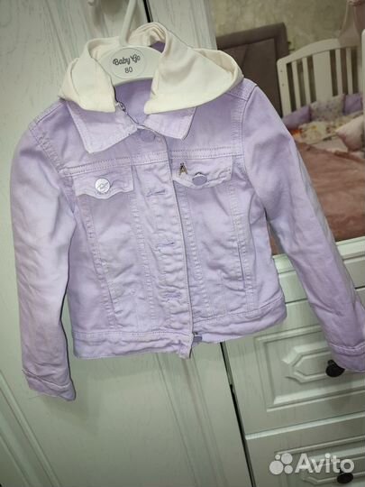 Джинсовка для девочки 80 86