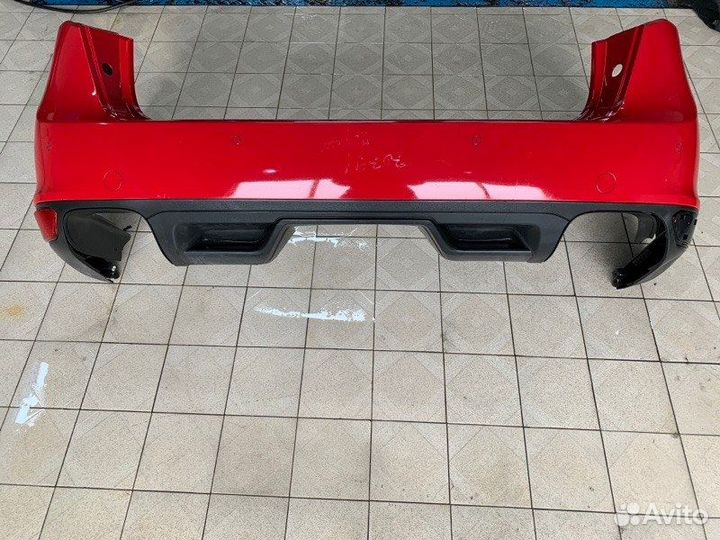 Накладка бампера зад. Porsche Cayenne