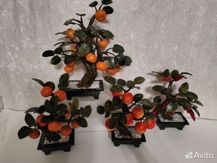 Мандариновое дерево из камня