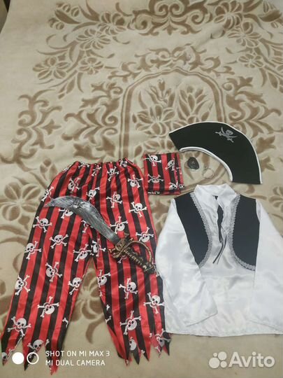 Костюм пирата рост 116