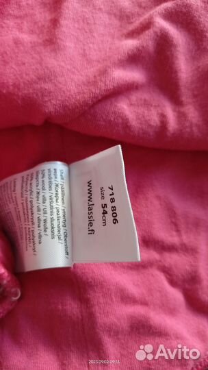 Шапка шлем lassie 54 размер