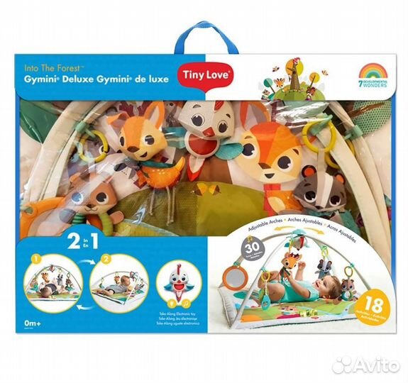 Развивающий коврик tiny love