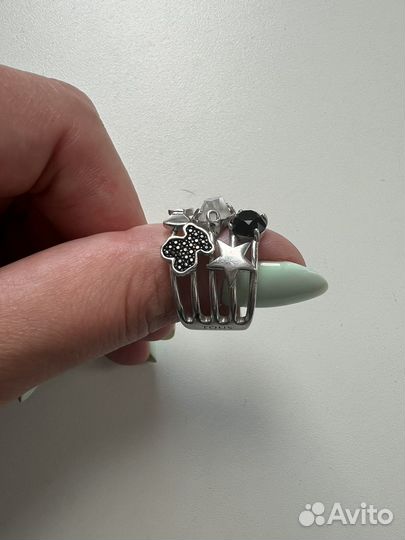 Кольцо Tous размер 58 (18) строго оригинал