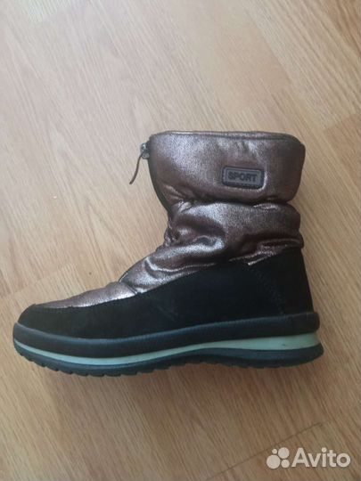 Ботинки детские зимние б/у