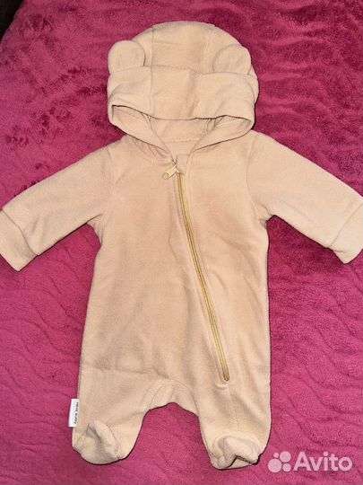 Флисовый комбинезон 56