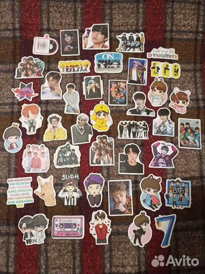 Наклейки BTS