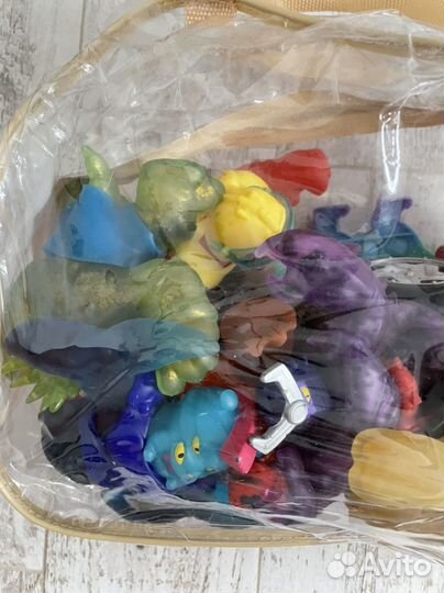 Набор резиновых игрушек, магнитный конструктор