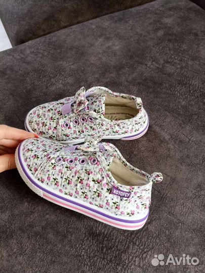 Слипоны для девочки 27 размер