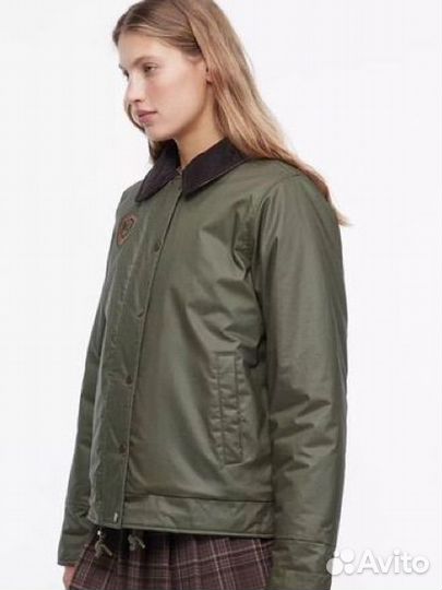 Куртка рабочего женская хаки befree с воротником
