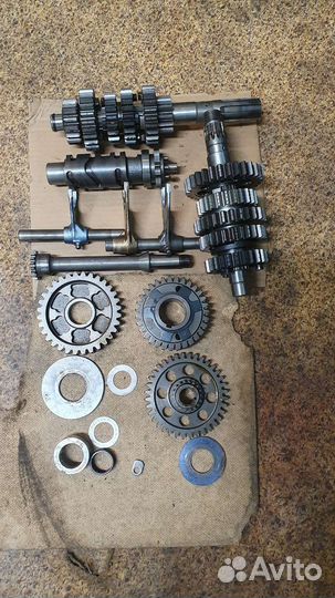 Каробка передач в сборе сузуки SV1000 2005-2006