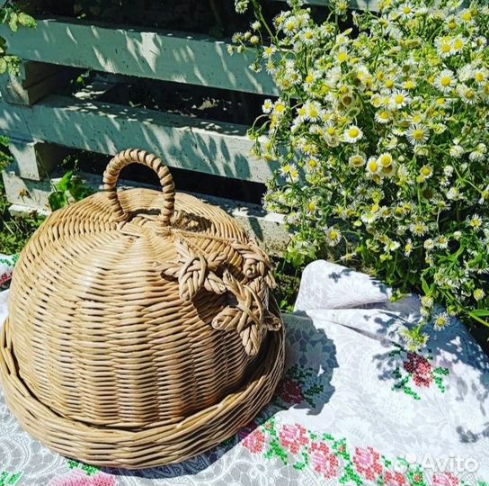 Хлебница плетеная