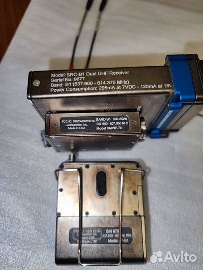 Lectrosonics Brc b1 + 2 tx