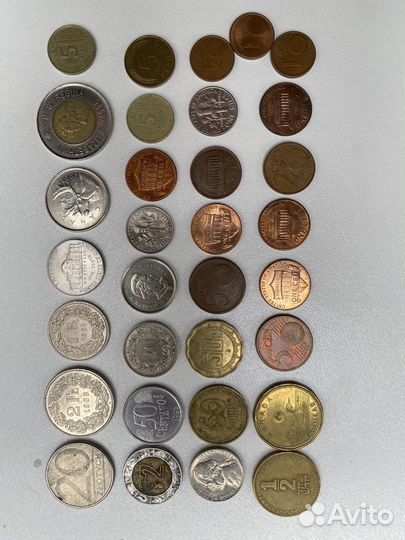 Монеты и купюры разных стран мира