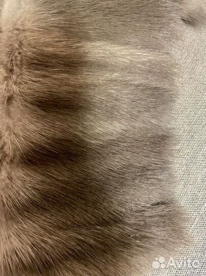 Винтажный Норковый воротник- шарф