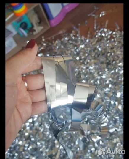 Бумажная дискотека конфети