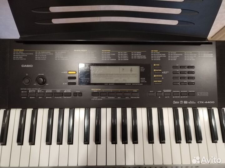 Синтезатор casio сtk-4400