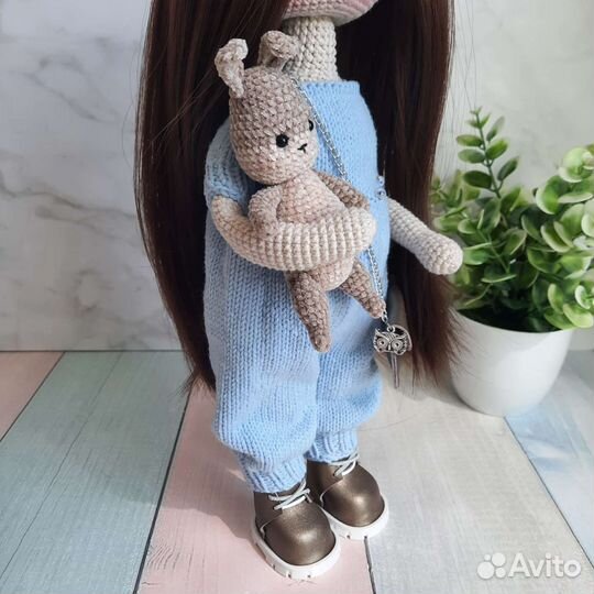 Интерьерная кукла ручной работы