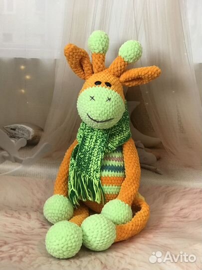 Вязаные игрушки ручной работы
