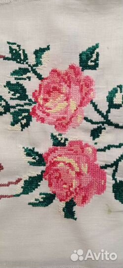 Салфетки на стол вышивка