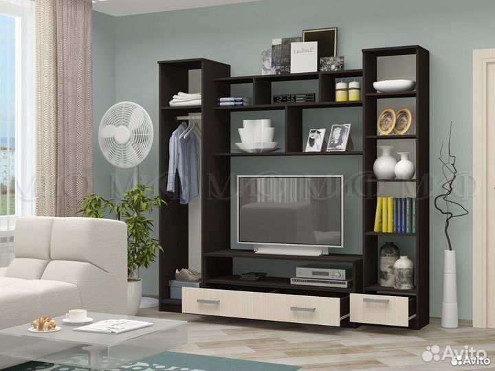 Гостиная стенка горка Магна