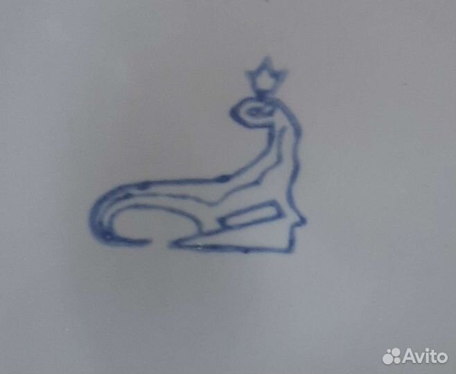 Фарфоровая супница СССР