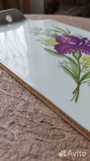 Доска сырная фарфоровая Дулево