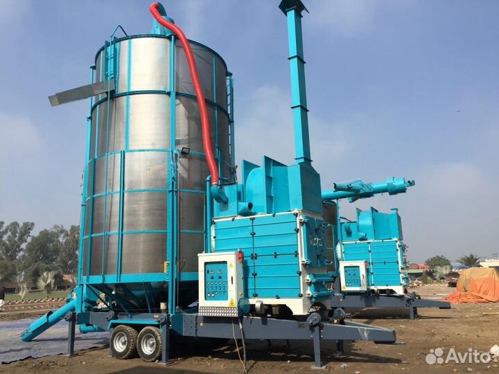 Зерносушилка на твердом топливе (уголь, пеллеты)