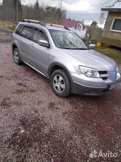 Mitsubishi Outlander 2.4 AT, 2006, 435 000 км
