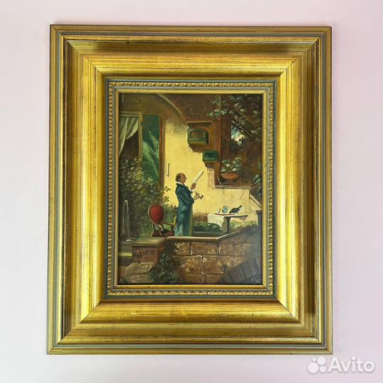 Картина маслом на фанере