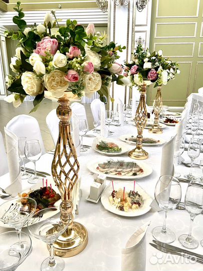 Свадебное оформление зала