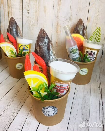 Мыло в виде воблы-супер подарок мужчине