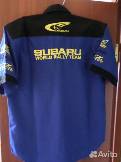 Рубашка WRC subaru 555 + Шапка WRC - sweden