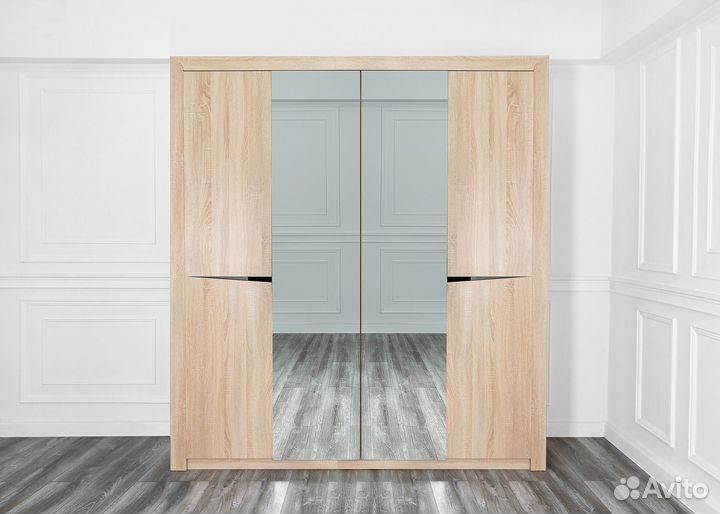 Шкаф с зеркалом Саманта